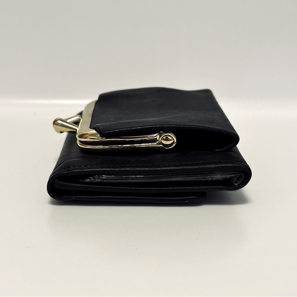 Vintage Princess Gardner Black Leather Wallet - Picture 4 of 13